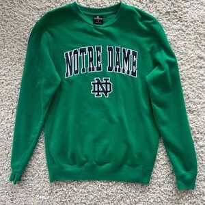 Kelly Green Noterdame Colosseum crew neck